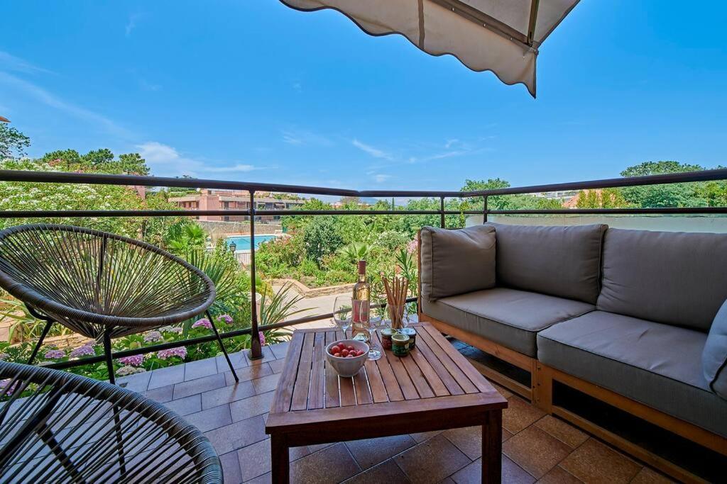 Sunrise -Swimming-Pool-Saint-Tropez Center-Parking Leilighet Eksteriør bilde